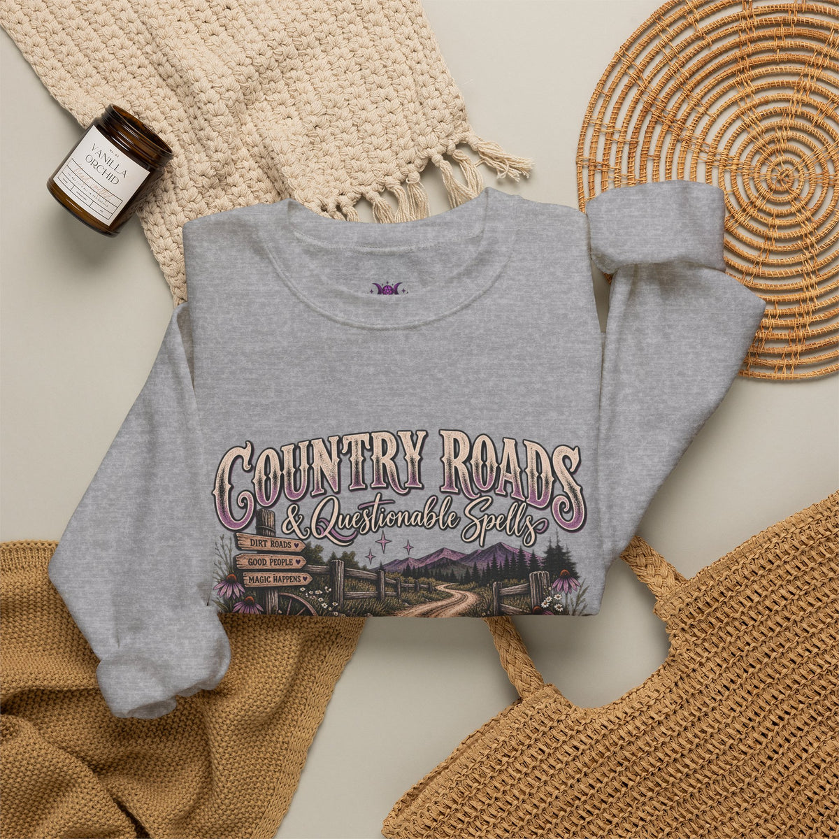 Country Roads & Questionable Spells Sweatshirt