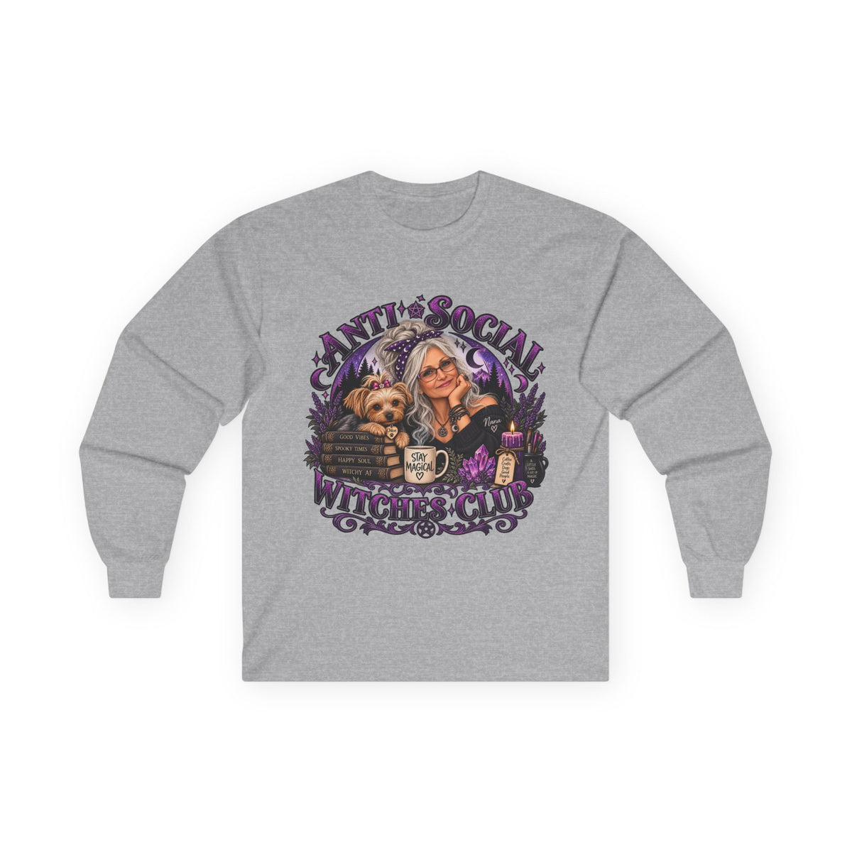 Anti Social Witches Club Long Sleeve Tee