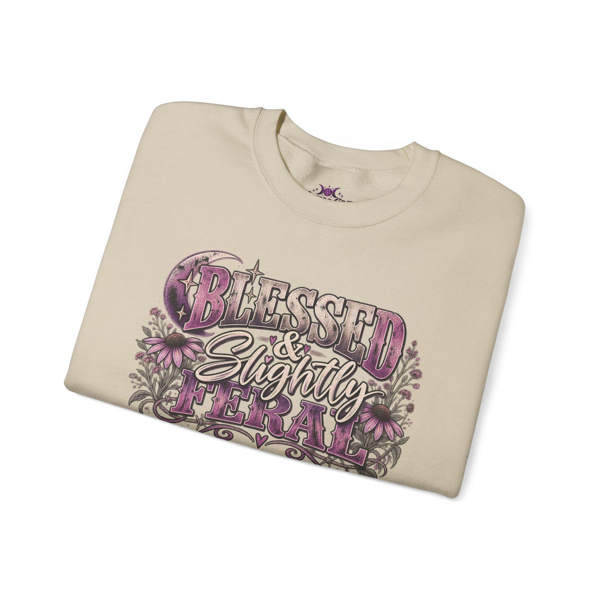 Blessed & Slightly Feral Sweatshirt