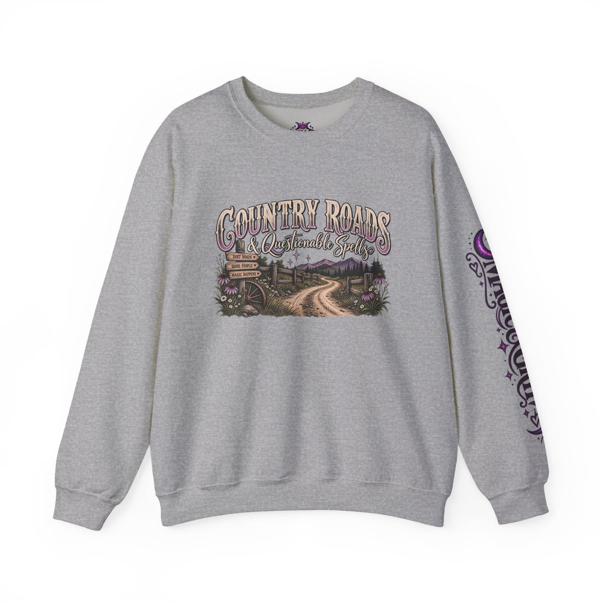 Country Roads & Questionable Spells Sweatshirt
