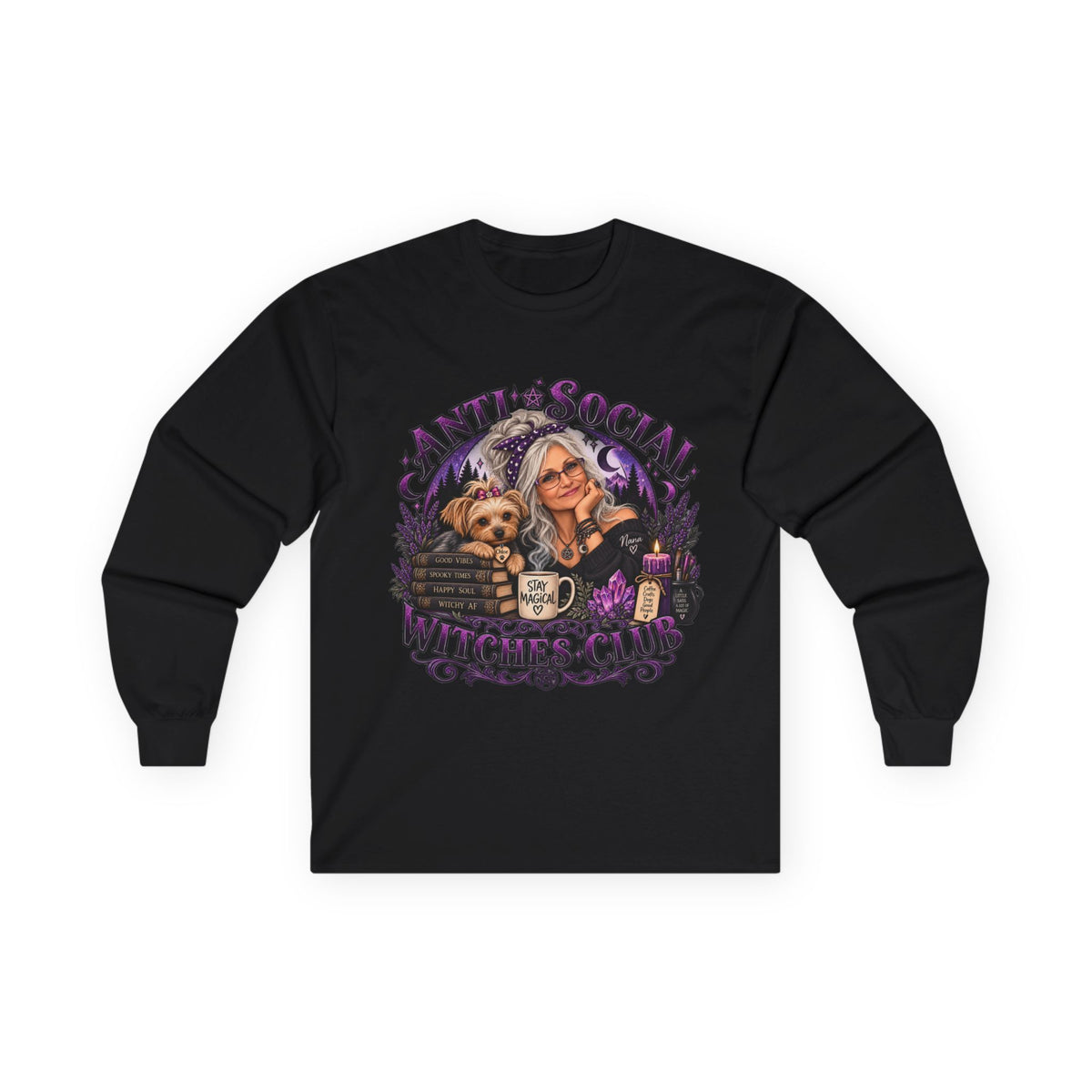Anti Social Witches Club Long Sleeve Tee