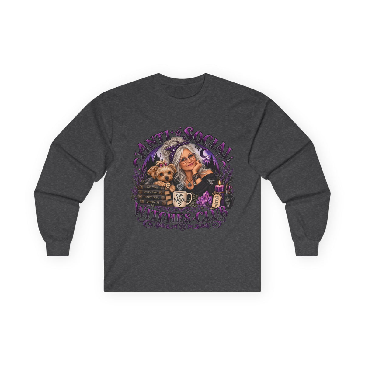 Anti Social Witches Club Long Sleeve Tee