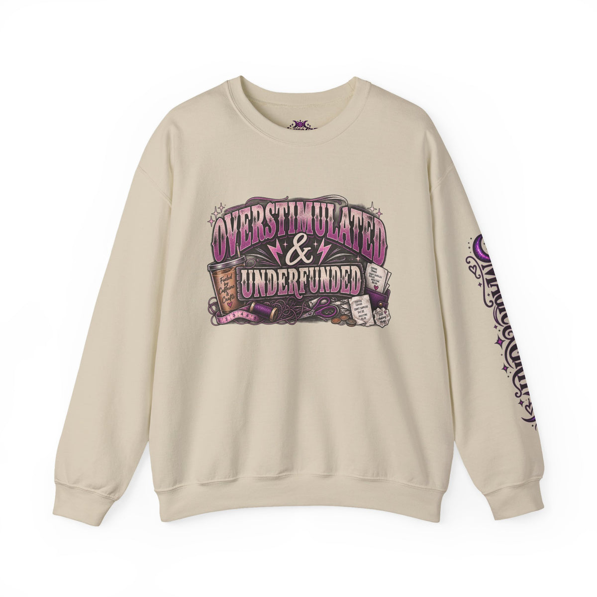 Overstimulated & Underfunded Sweatshirt